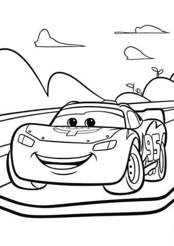 Get ready to race with your favorite characters from Pixar's Cars on Disney Coloring Pages! Our coloring pages are filled with exciting scenes and characters from the beloved movie franchise. Let your imagination run wild as you bring these scenes to life with vibrant colors.
