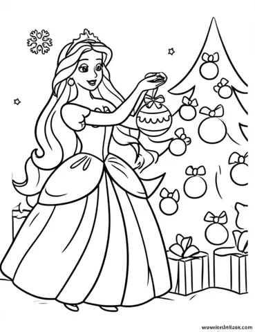 Get into the holiday spirit with our collection of Disney Princess Christmas coloring sheets. These colorful and engaging pages will keep your little ones entertained while also developing their creativity and fine motor skills.