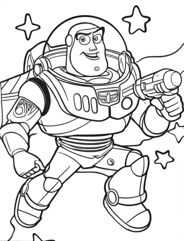 Get ready to blast off into coloring fun with Buzz Lightyear! Print and color your favorite Buzz Lightyear coloring pages from Disney's Toy Story. Perfect for kids and adults alike.