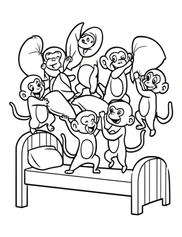 Get your kids excited with our 5 Little Monkeys coloring page on Disney Coloring Pages! Let their imagination run wild with these fun and engaging craft ideas.