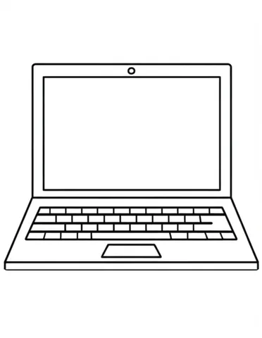 Get ready to color in your favorite electronic device! Our coloring pages of laptops are perfect for kids who love technology and creativity. Let your imagination run wild with these fun and engaging coloring pages.