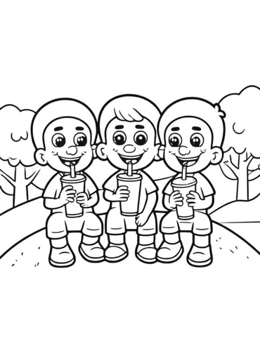 Get ready to have a fizzy and colorful adventure with Saja Boys Soda Pop on our custom coloring pages! Let your imagination run wild with these fun and unique coloring pages that will keep your kids entertained for hours.
