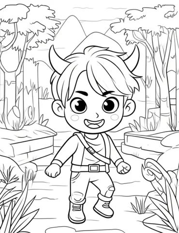 Get ready to join A Kpop Demon Hunter as they use their skills to navigate a maze of traps and obstacles in a mysterious temple. Explore the world of Kpop and demons with these exciting coloring pages!