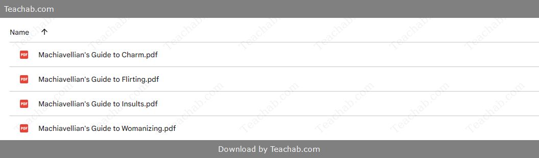 Machiavellian’s Guide DeluxeBundle by Nick Casanova Free Download