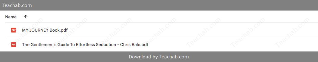 The Gentlemen’s Guide to Effortless Seduction by Chris Bale Free Download