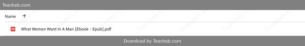 What Women Want In A Man by Bruce Bryans Free Download