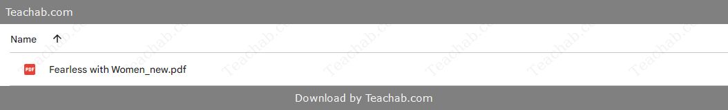 FEARLESS with Women by The Fearless Man Free Download