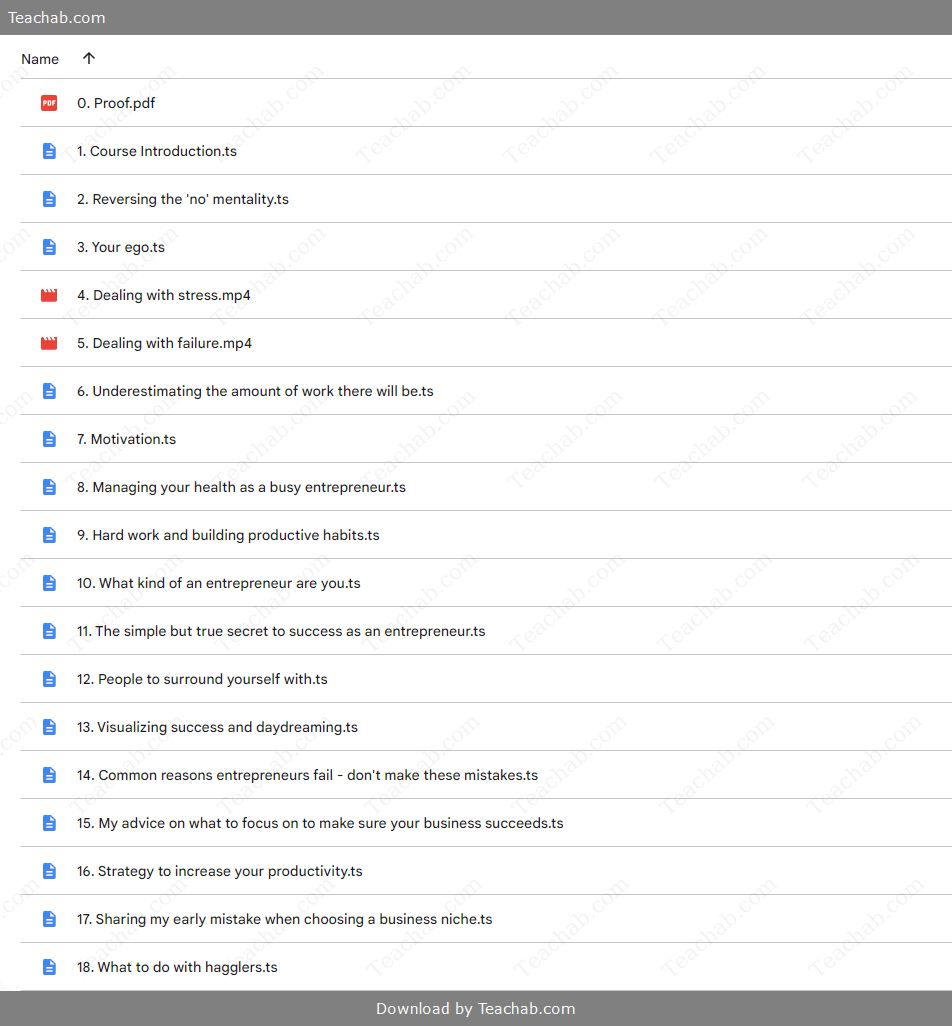 Entrepreneurship Qualities for First-Time Entrepreneurs By Stone River eLearning Free Download