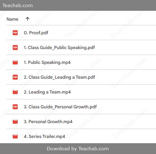 Skill Builder Episodes by Master Class Free Download
