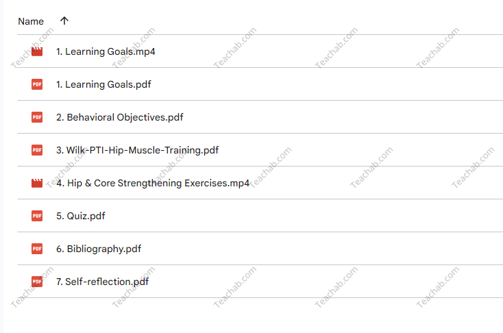 Wilk PTI Online: Hip & Core Strengthening Exercises By Kevin Wilk Free Download