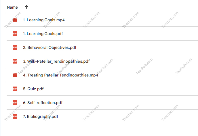 Wilk PTI Online: Treating Patellar Tendinopathies: Tendinitis & Tendinosis By Kevin Wilk Free Download
