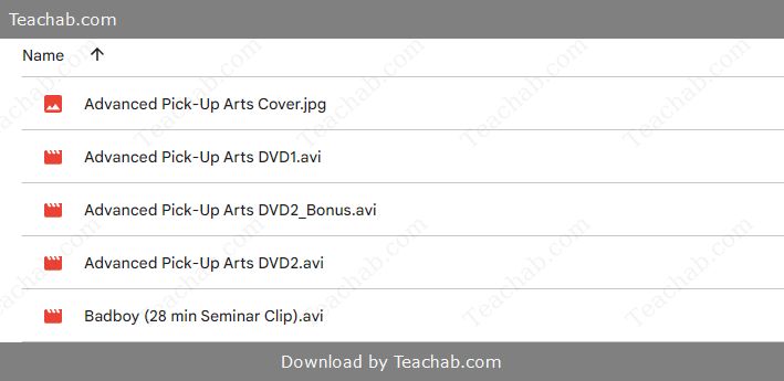 The Perfect Seduction - Advanced Pick-Up-Arts by Bad boy Free Download