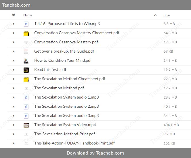 The Sexcalation System: An Effective Action Plan for Getting Laid FAST Free Download
