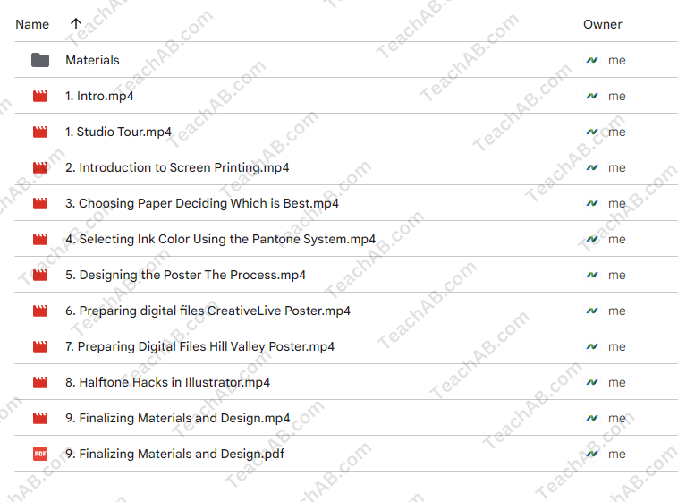 Poster Design and the Screen Printing Process By Clark Orr & Mama’s Sauce Free Download