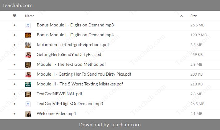 Text God VIP by Robbie Hemingway Free Download