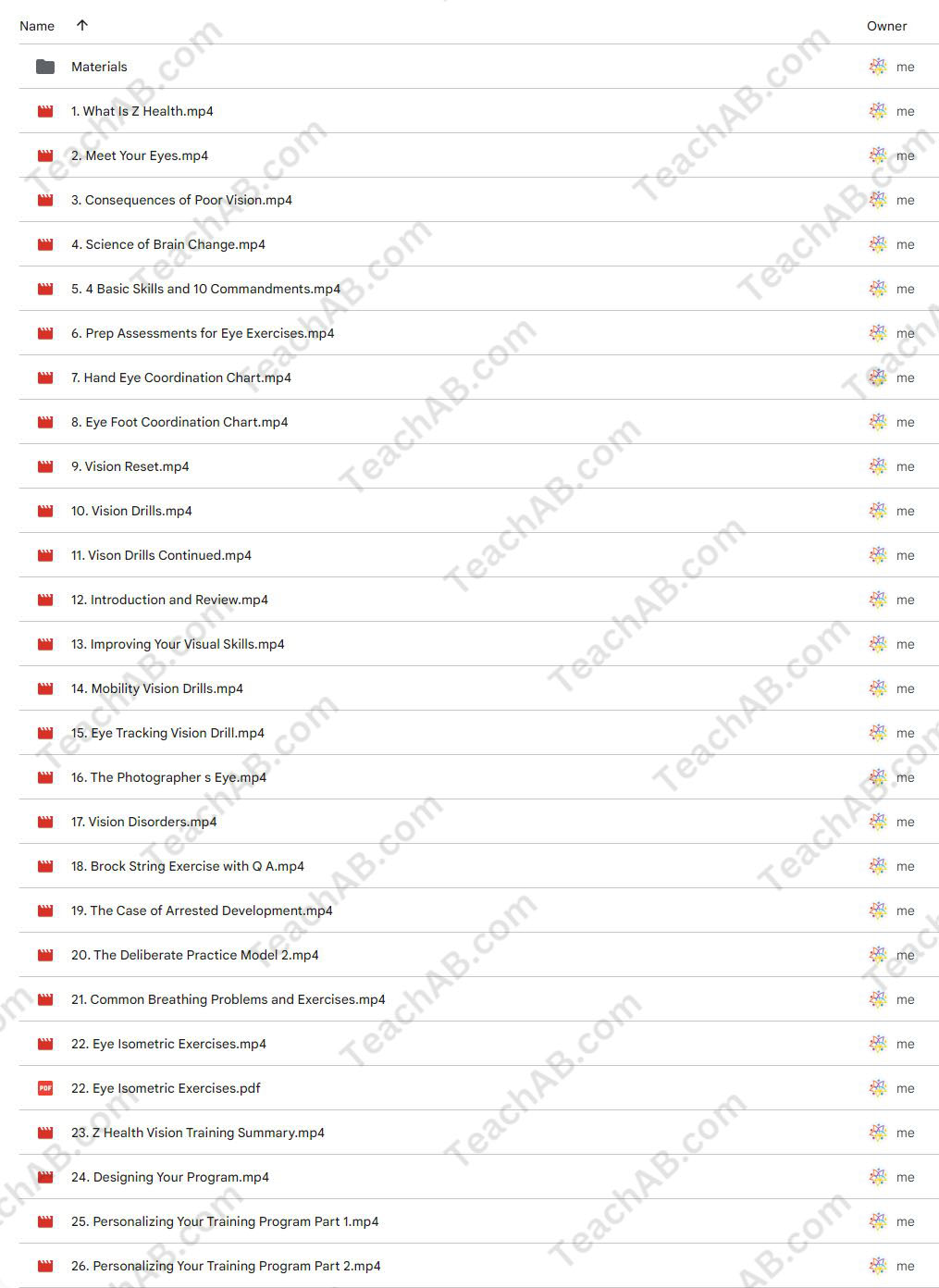 Easy Exercises to Improve Your Vision By Eric Cobb Free Download