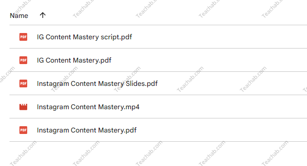 IG Content Mastery By Haley & Madison - Maha Copy Free Download