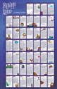 Return to the Lord: Lent and Easter Family Calendar (Pack of 50)
