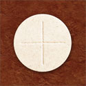 White Celebrant Communion Wafers 2-3/4" (Box of 50)