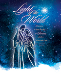 Premium Christmas Bulletin: Light of the World Luke 2:11