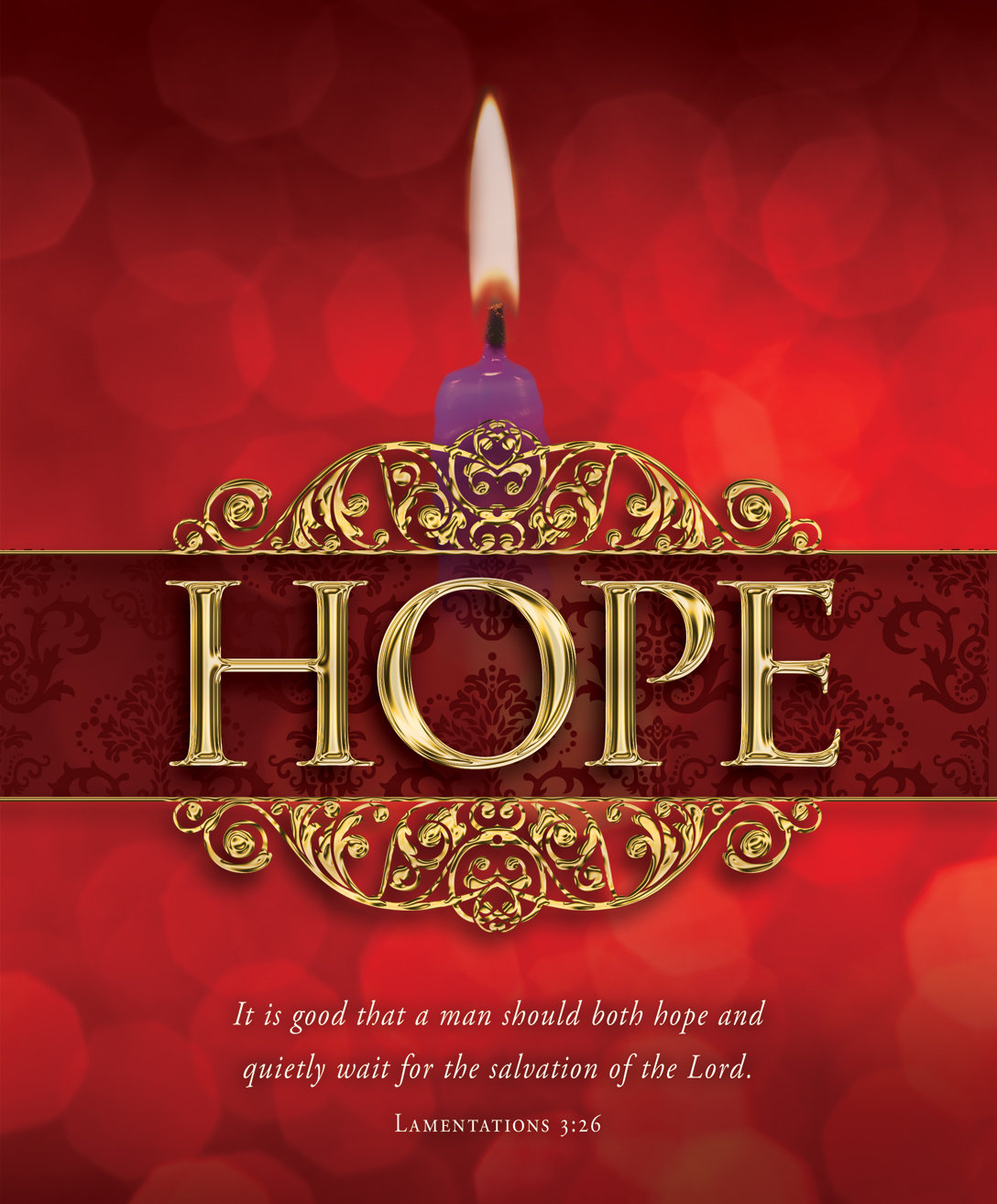 Premium Advent Bulletin HOPE