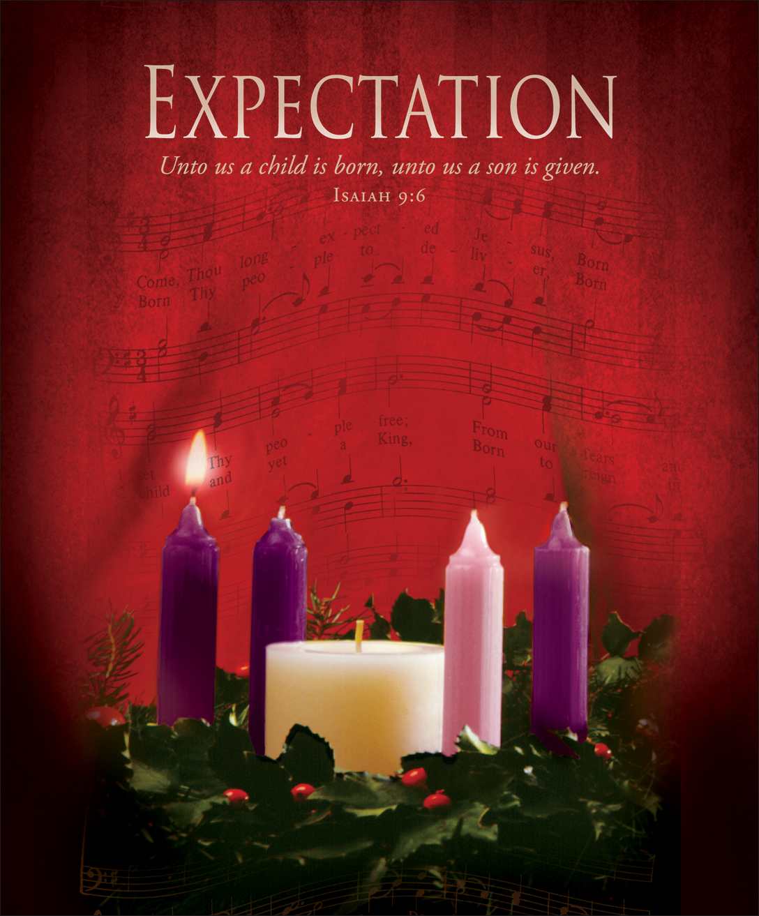 Premium Advent Bulletin: Expectation