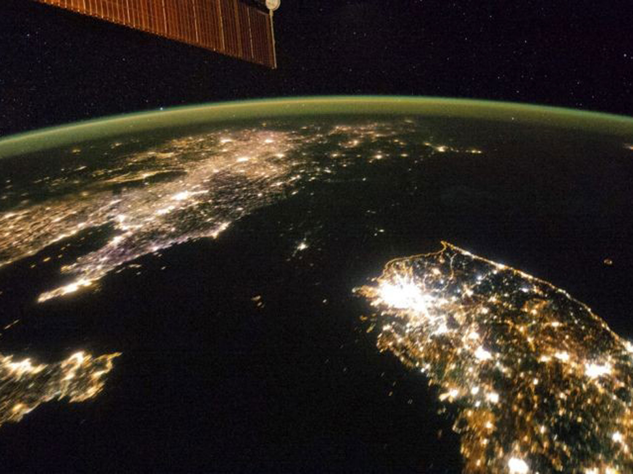 North Korea at Night