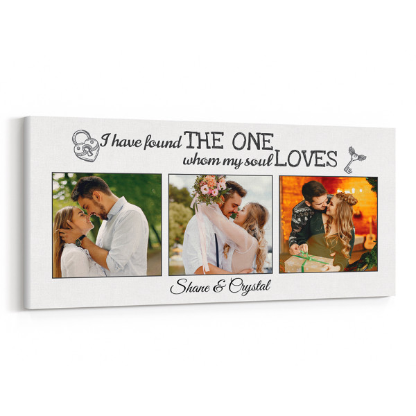 I Have Found The One Whom My Soul Loves Photo Canvas