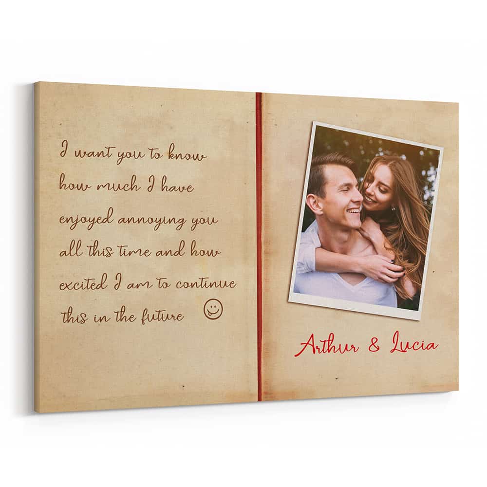 I Want You To Know How Much I Have Enjoyed Annoying You Custom Canvas Print