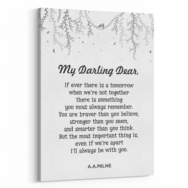 If Ever There Is A Tomorrow Canvas Print