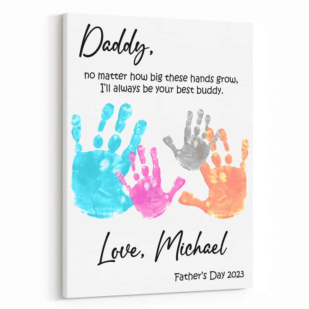 Daddy’s Little Girls Canvas Print