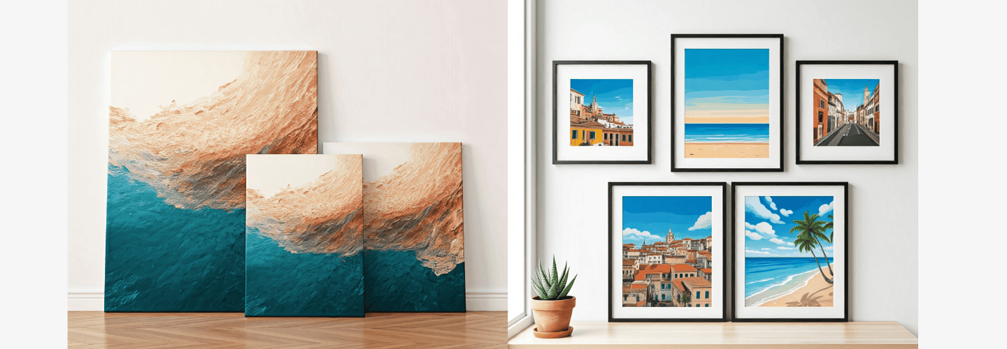 Canvas vs Paper Print: Which Is Best for Your Home Décor?