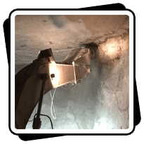 AQ-4L with Custom Drums, on PC400 Scaling Underground Limestone Mine