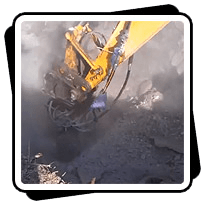 AQ-4 and AQ-4XL Trenching in Lexington KY limestone