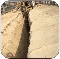 AQ4 on PC340 Trenching in Saudia Arabia