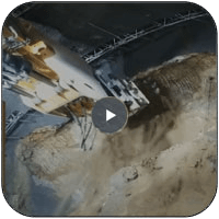 AQ-4XL on Liebherr 950T Excavating Metro Tunnel Extension in Washington DC