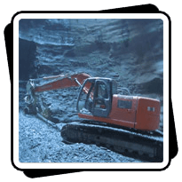 AQ4 on Hitachi 225 for Tunnel Excavation in Cleveland, Ohio