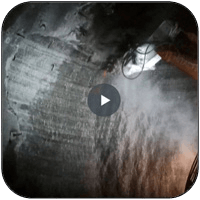 AQ4 on Hitachi 225 for Tunnel Excavation in Cleveland, Ohio