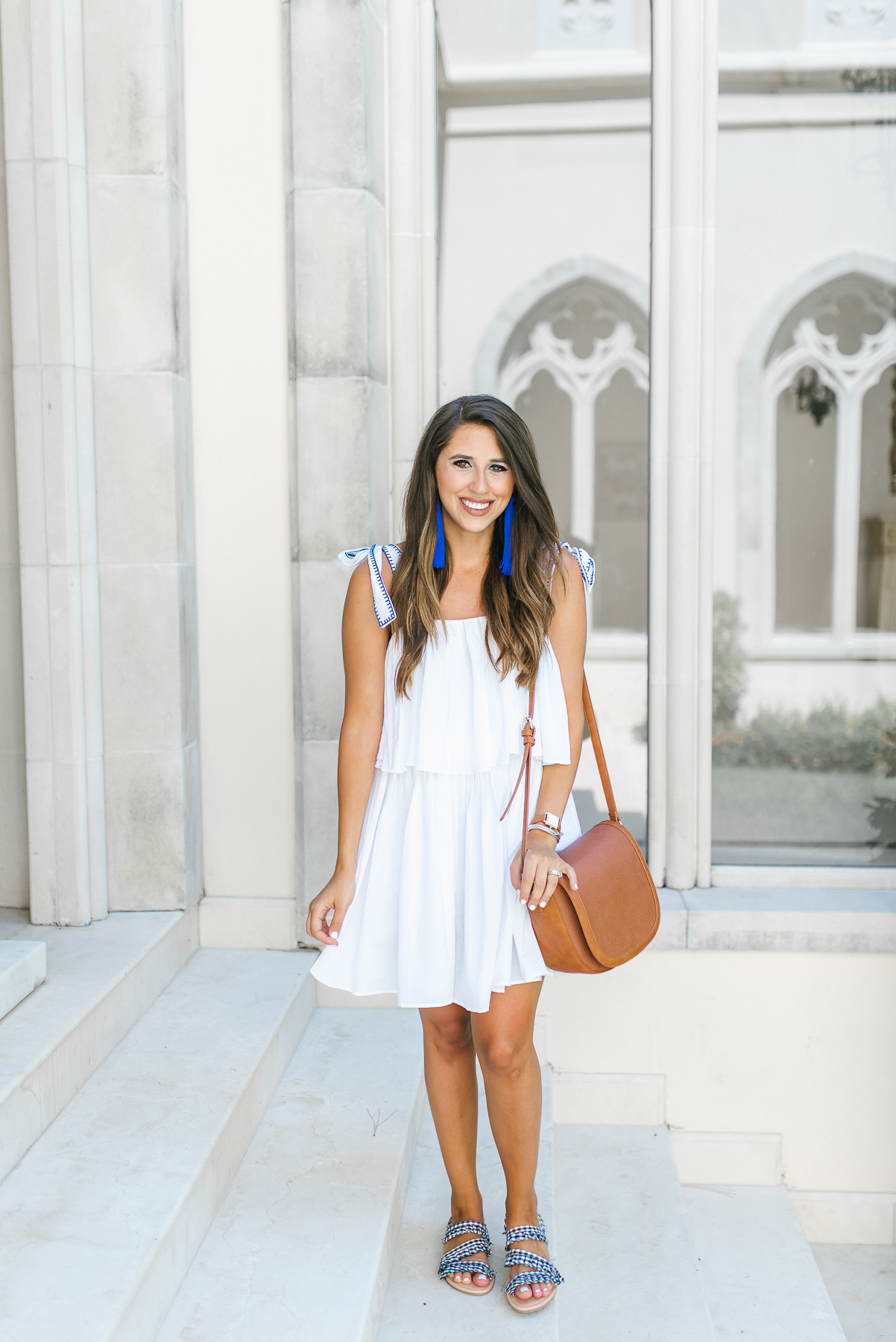 Dress Up Buttercup | White Linen Night | Summer White Linen Dress 