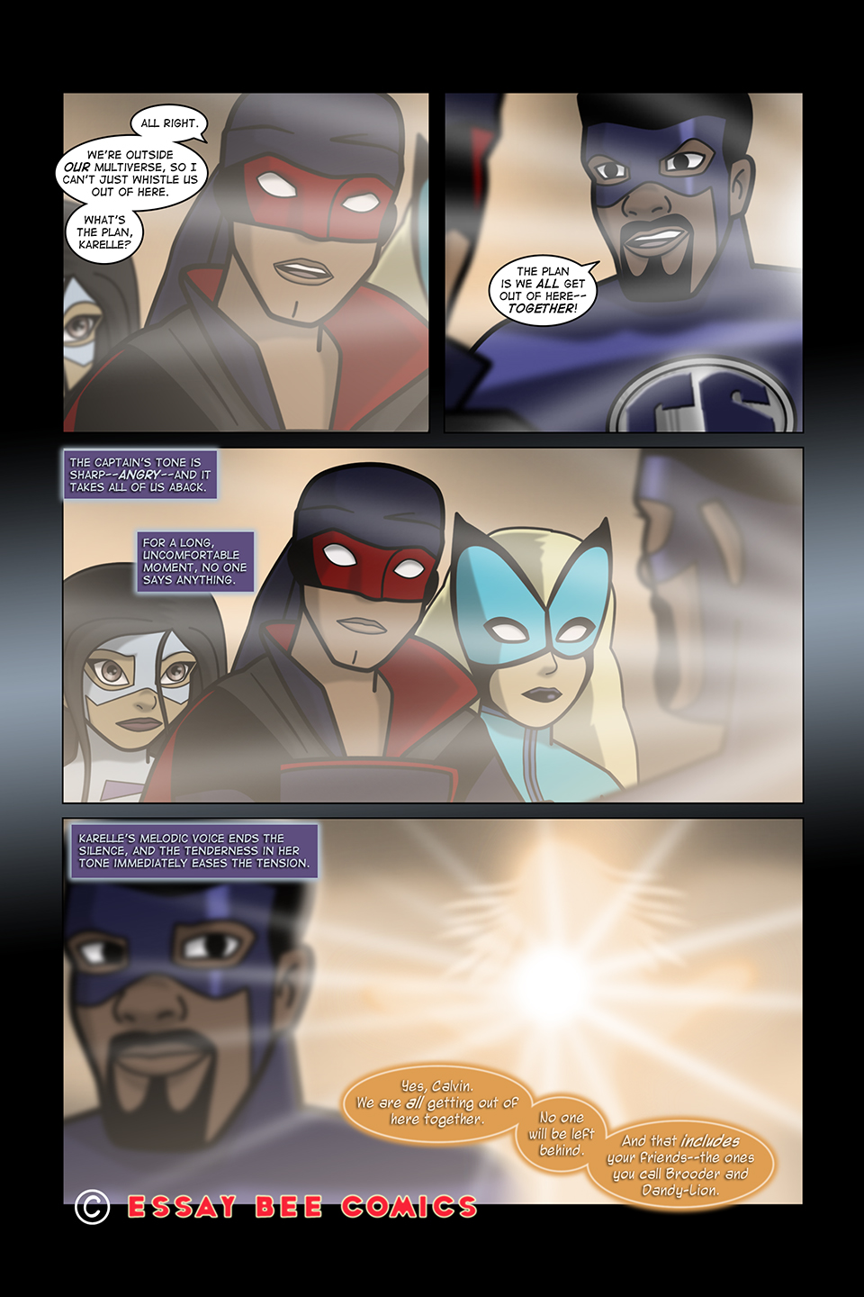 Superhero webcomic picture
