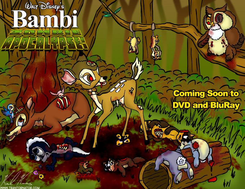 I Heart Sushi On The Duck Bambi Zombie Apocalypse