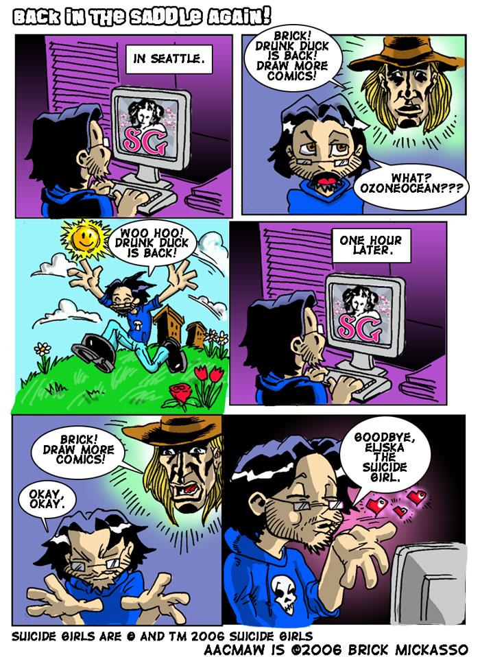 cmaw On The Duck Back In The Saddle Again