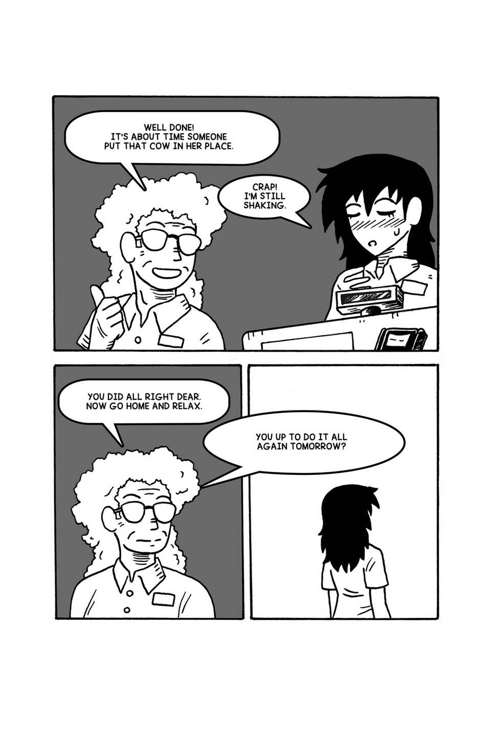 Customer Service on The Duck 21.