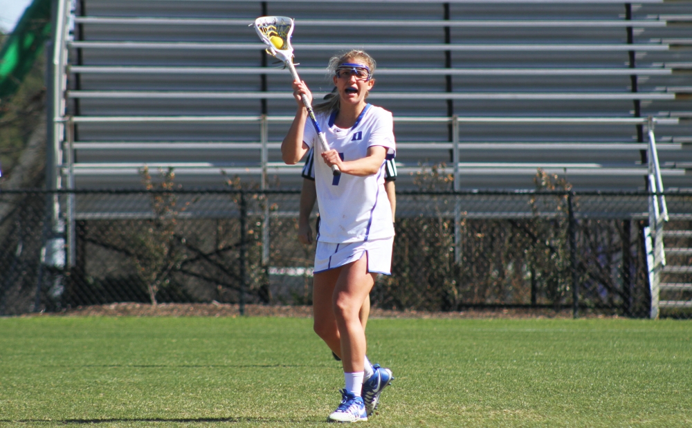 Hat tricks from Acton and Smesko propel Duke women's lacrosse past