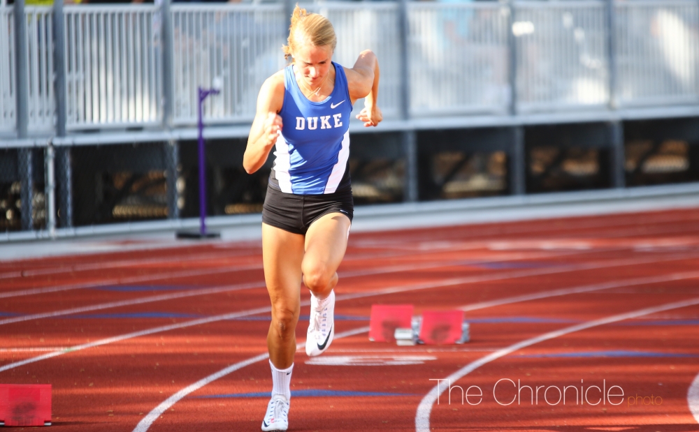 Duke track and field posts slew of topfive finishes at Hokie Invite
