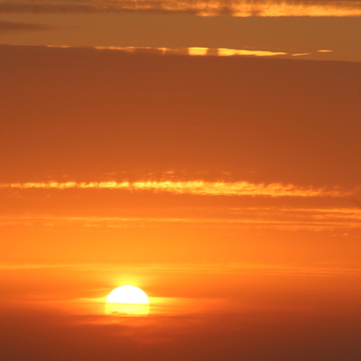 Sonnenuntergang über Portugal