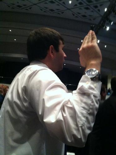 AU students sworn into local office