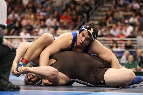 AU wrestling team places fifth at NCAA Championships; Coach wins top award