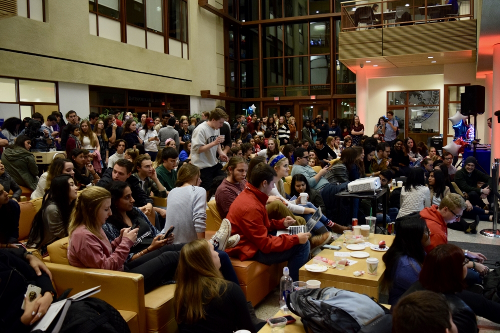 Students react to election results