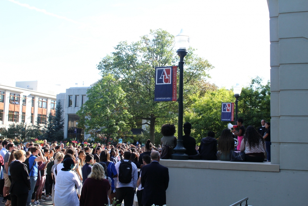 ‘Enough is Enough’ rally calls for unity against hate following Confederate flag incident